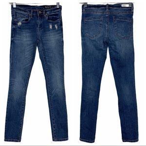 Blank NYC The Reade Crop Distressed Skinny Jeans